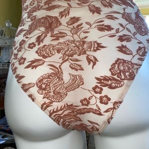 Forever 21 lace see through body suit